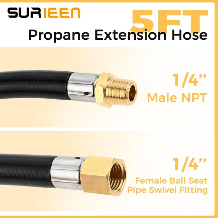 SURIEEN female coupler hex head enables secure 1/4in NPT connections.