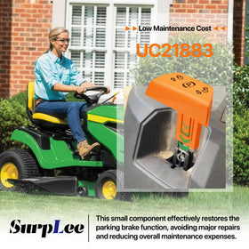 SurpLee UC21883 knob installed on X107 to X167R models improves pedal feel.
