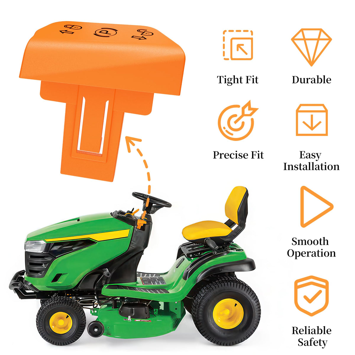 Durable construction of SurpLee UC21883 brake knob shown for long-lasting performance.