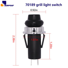 SURPOUF 70189 Summit compatibility highlights easy upgrade for clearer grilling visibility