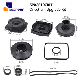 SPX2610CKIT drivetrain-replacement-parts provide durable replacement for Hayward Super Pump 1600X.