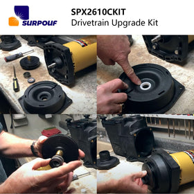 SURPOUF SPX2610CKIT-improved-water-flow helps consistent fountain or pool circulation.