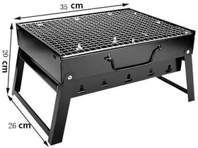 SURPZON portable BBQ desk setup enables quick outdoor meals