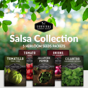 SURVIVAL GARDEN SEEDS tomatillo seeds for bright salsa bases in sunlit beds