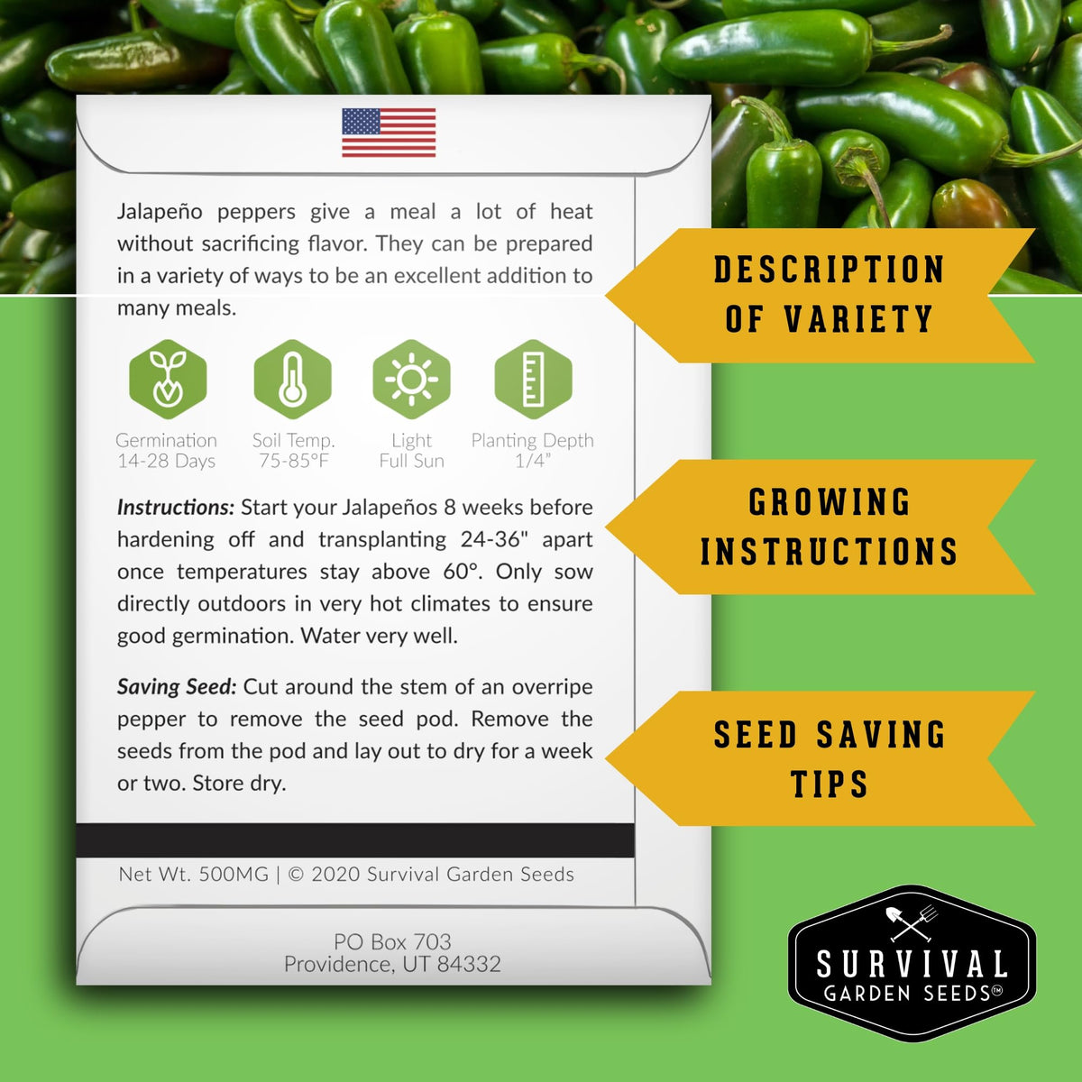 SURVIVAL GARDEN SEEDS tomato seeds for flavorful salsa ingredients in your garden