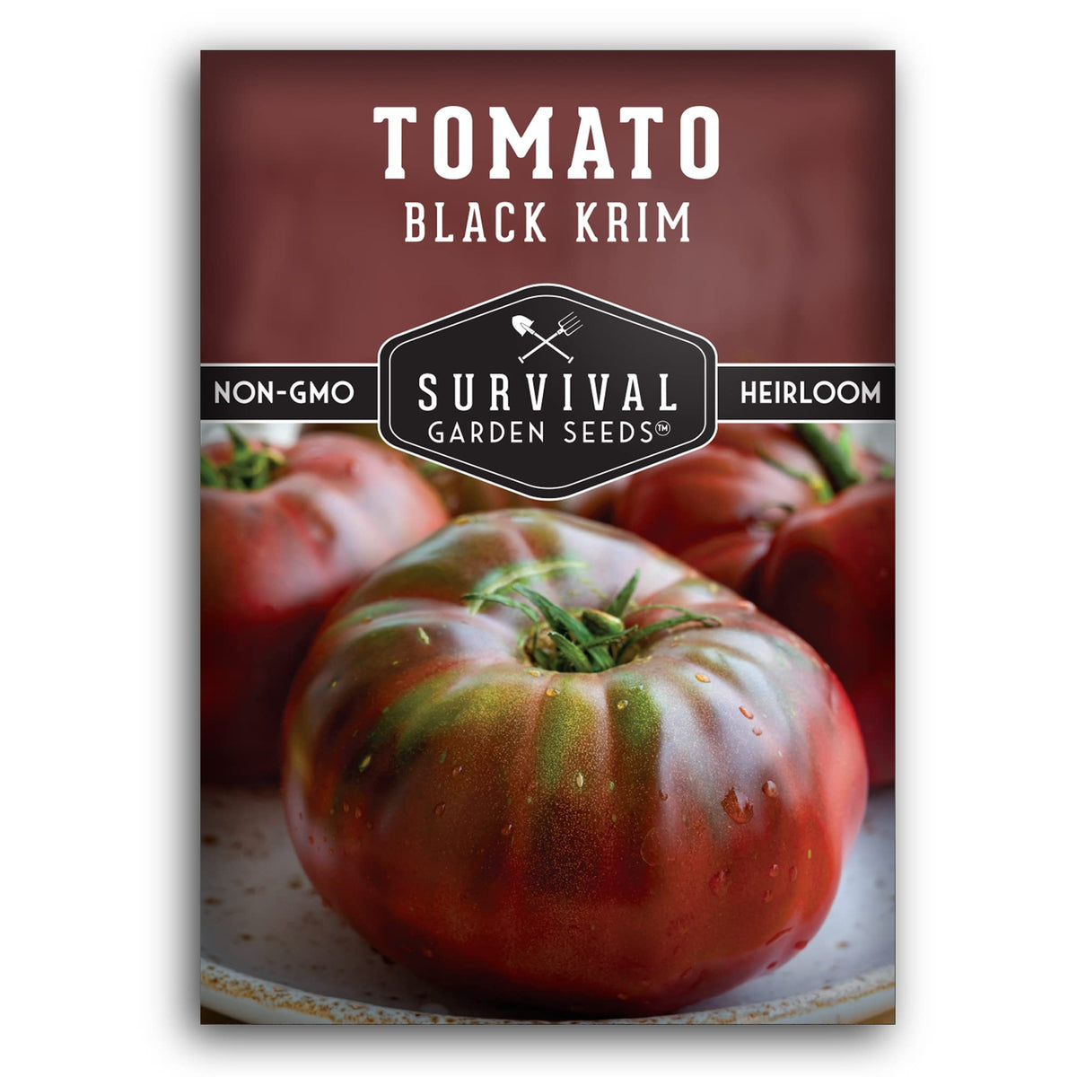 Survival Garden Seeds Black Krim seed pack for home gardening success.