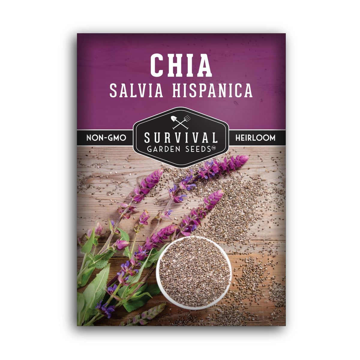 Survival Garden Seeds chia seeds planting in sunlit bed promotes harvest