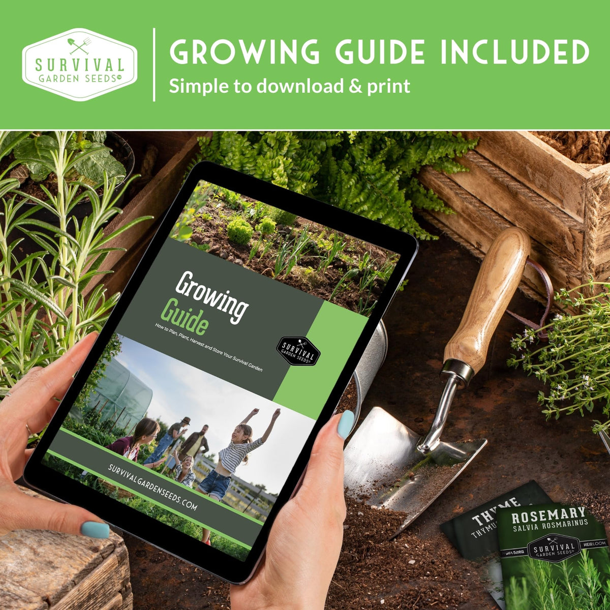 SURVIVAL GARDEN SEEDS cold frame gardening for fall and winter harvests.