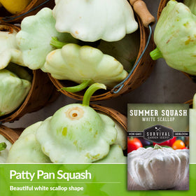 Survival Garden Seeds direct sow into raised beds for quick harvest.