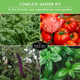 Survival Garden Seeds indoors-outdoors use supports flexible container and balcony gardening