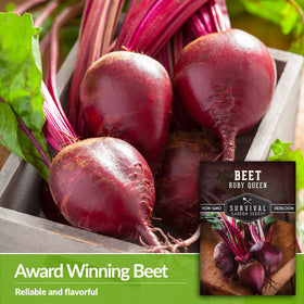 Sweet earthy flavor ideal for roasting, pickling, or canning.