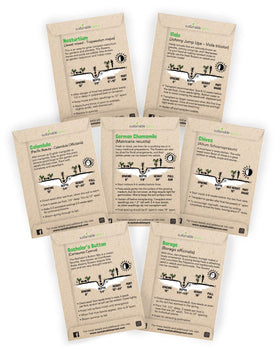 Sustainable Sprout Calendula seeds packets for vibrant color in soups and garnishes