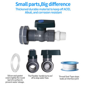 Suswillhit spigot to garden hose connection showing versatile compatibility