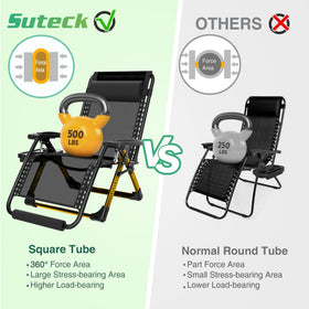 Suteck foldable chair folds quickly for easy transport