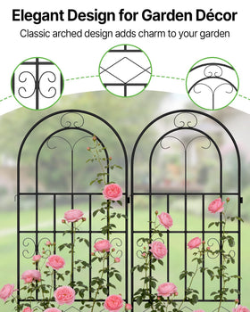 Suteck Powder-coated iron resists rust in outdoor settings.