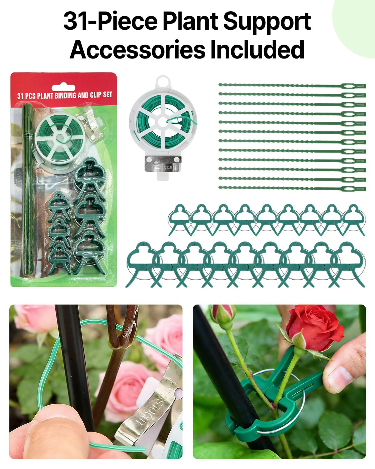 Suteck Rose trellis decorative lattice adds elegance to patios.