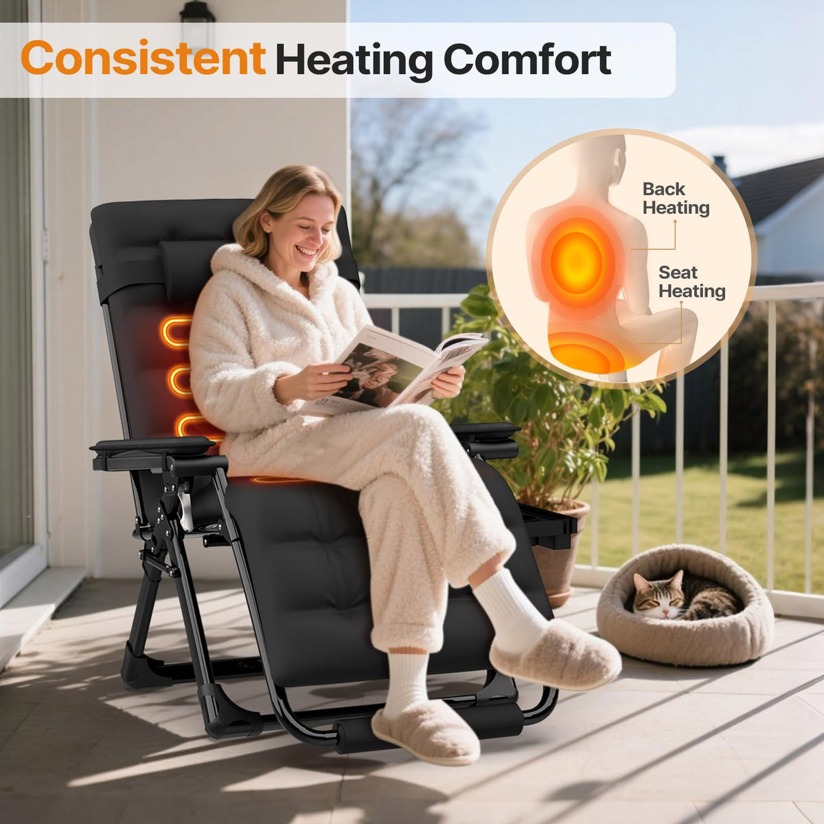 Suteck lock system with 8mm groove for secure reclining