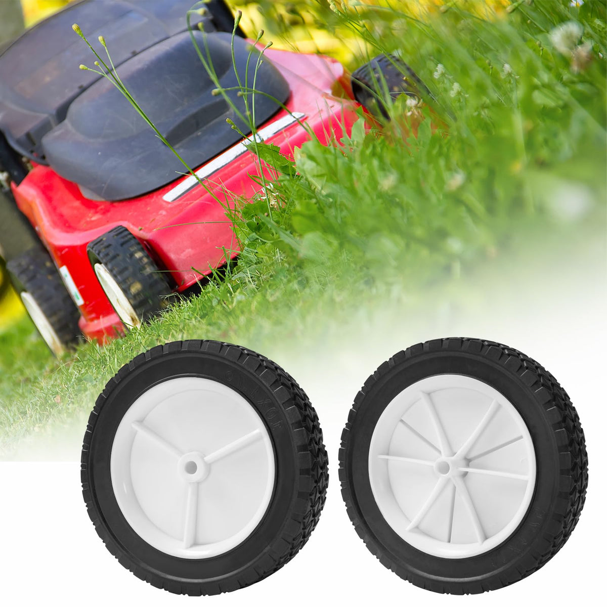 Sutmorly wheels used on a utility cart for enhanced maneuverability