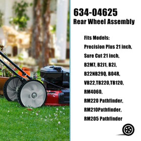 Sutmorly nylon hub with 1/2 inch bore ensures secure fit.