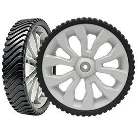 Sutmorly 11-inch rear wheel for Troy-Bilt walk-behind mowers improves maneuverability