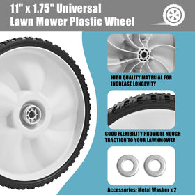 Sutmorly spacer kit simplifies mounting on compatible walk-behind mowers.