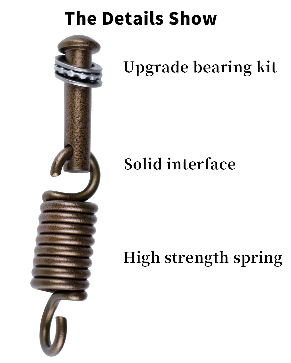 SUUJI bearing upgrade for hammock showing wear resistance and quiet operation.