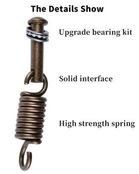 SUUJI bearing upgrade for hammock showing wear resistance and quiet operation.