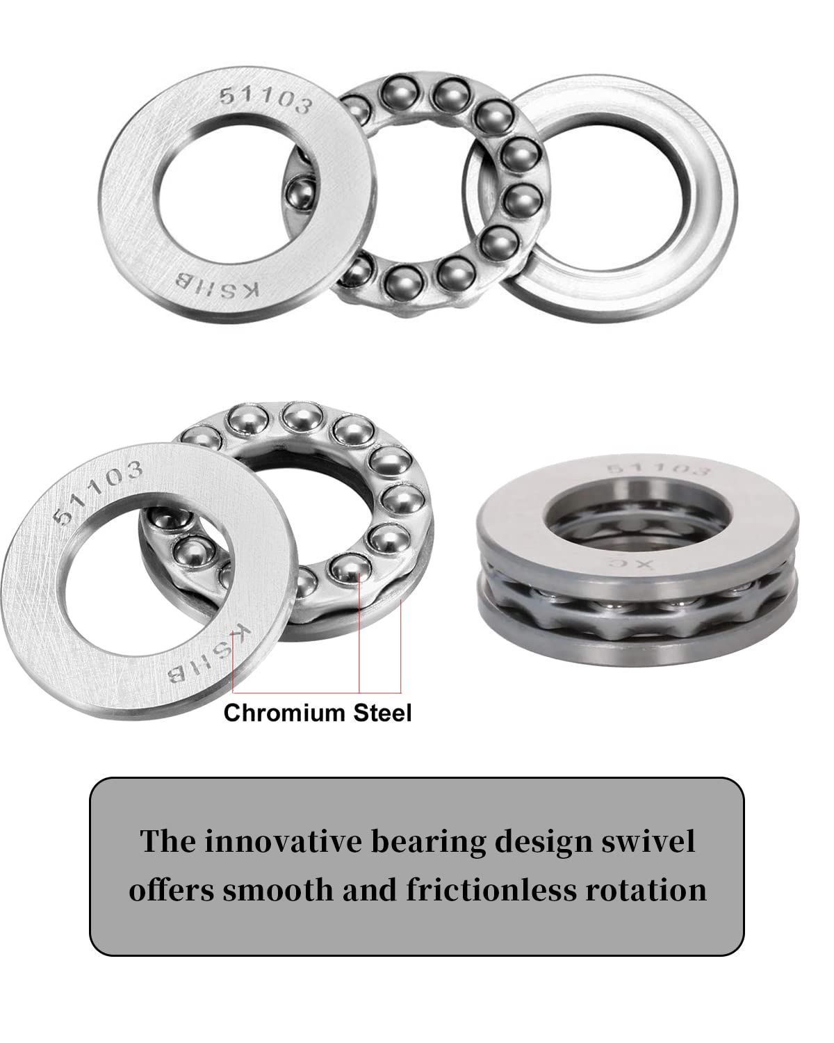 SUUJI steel spring for hammock absorbs motion to reduce jerks during use.
