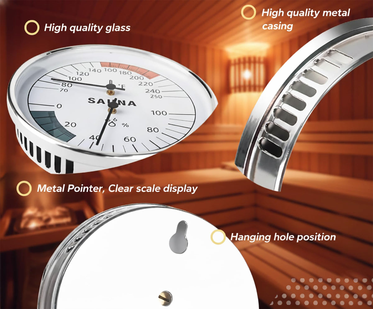 Suvast wall-mount bracket fits wooden or metal sauna walls