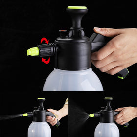 Suwimut adjustable nozzle enables mist or jet spray for versatile tasks.