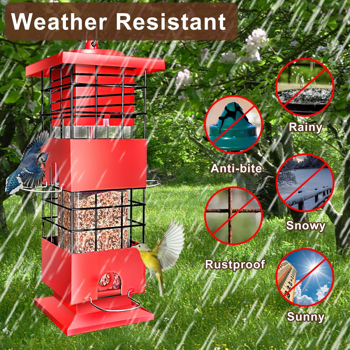 Suwui detachable roof enables quick refills and easy cleaning.