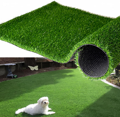 SUWUYUE artificial grass dog mat with 0.7 inch turf for pet comfort
