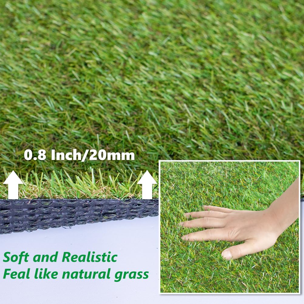 SUWUYUE pet-friendly lawn rug with soft, inviting surface.