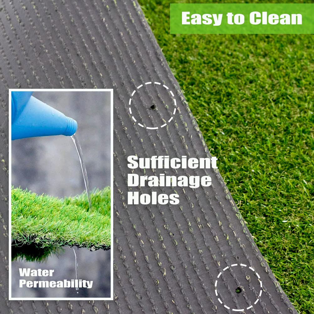 SUWUYUE artificial grass for backyard lawn with realistic texture