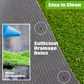 SUWUYUE artificial grass for backyard lawn with realistic texture