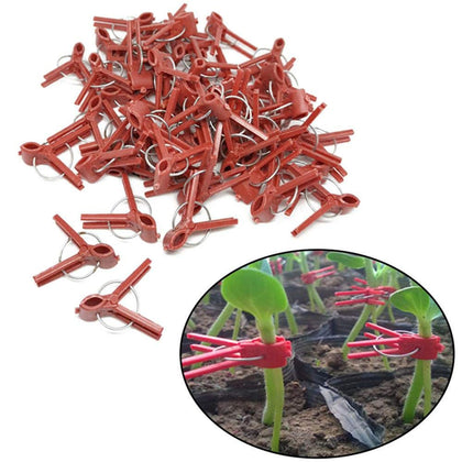 Suxgumoe graft clips 100pc package for easy plant grafting