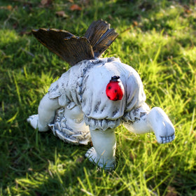 Suyorpe Solar Fairy Garden Statue ideal birthday or Mother's Day present for garden lovers