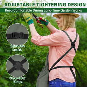 Suyue Y outer cotton canvas: breathable durability for daily gardening.
