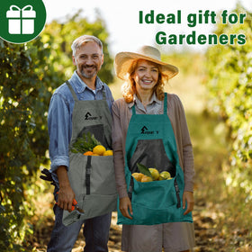 Suyue Y unisex fit: comfortable garden apron for women and men.