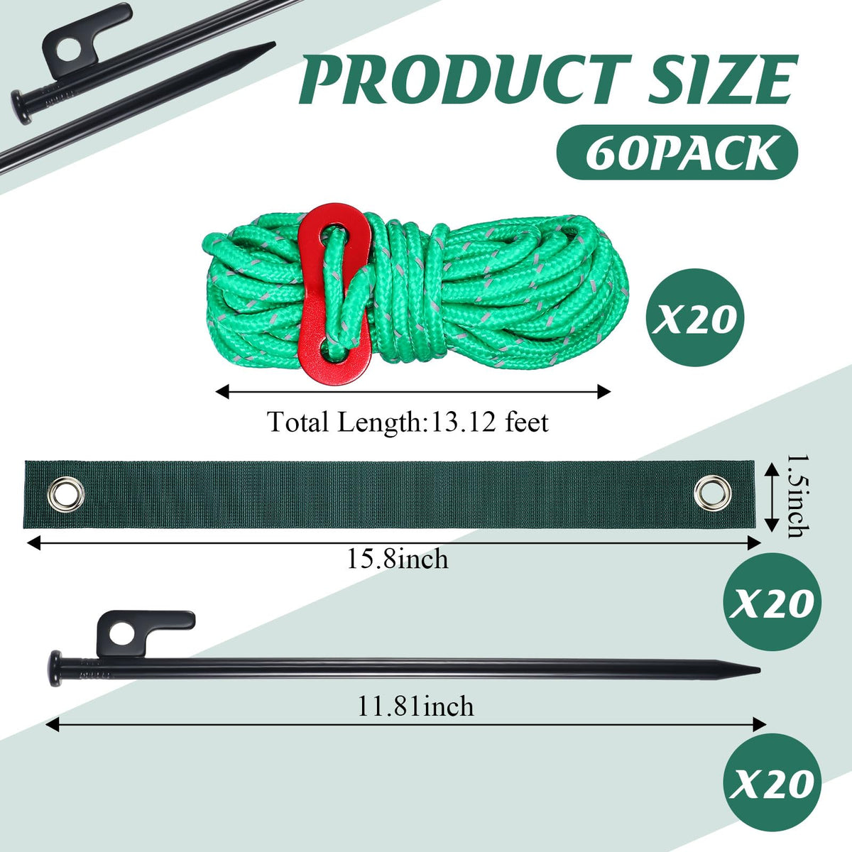 Suzile nylon support straps protect bark and straighten growth.
