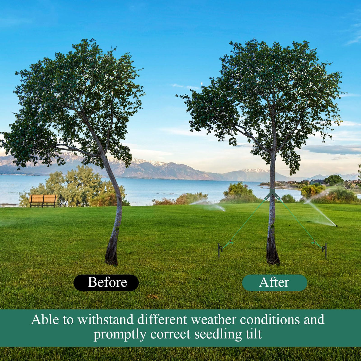 Suzile heavy-duty kit enables easy one-person installation.
