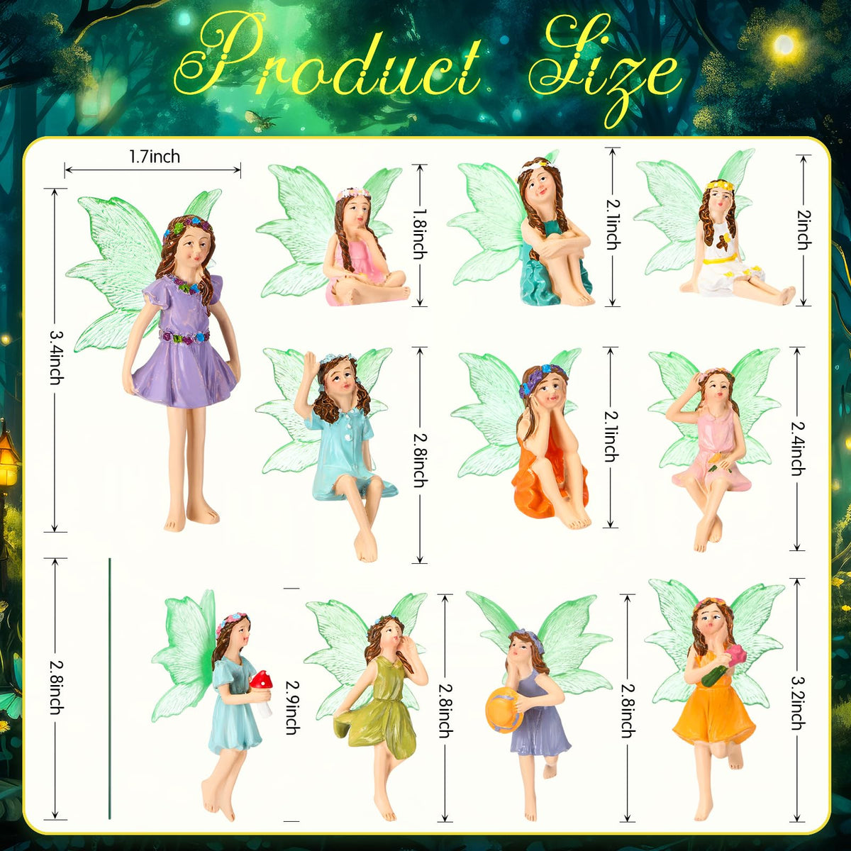 Suzile luminous fairies make thoughtful gifts for friends and family