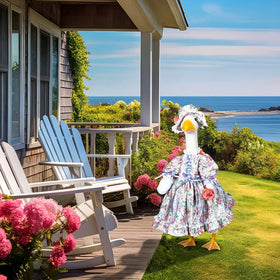 Suzile porch goose outfit set makes a thoughtful gift for gardeners