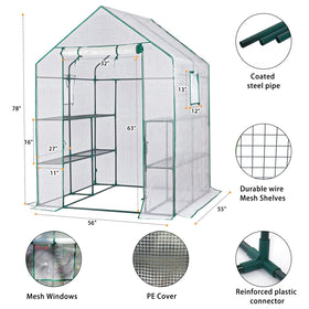 SV SCOOL VALUE PE cover protects seedlings while allowing light.