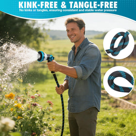 Svansea anti-kink design feature reduces tangling during use