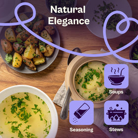 Stems and seeds of SVI 750 Lovage for flavorful additions