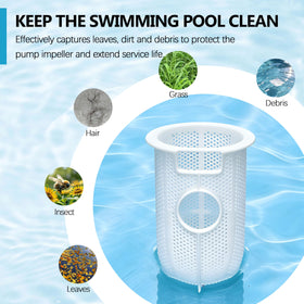 SViyatp Keeps pool water clear by capturing debris at source