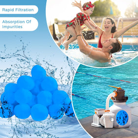 svkipibe pool filter balls compatibility with different filters for versatile use