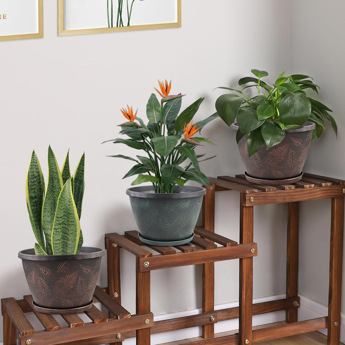 Svxtoby eco-friendly polypropylene planter offers durability in sun, rain, or snow