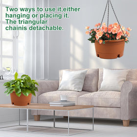 Svxtoby versatile indoor and outdoor hanging planters fit any space.